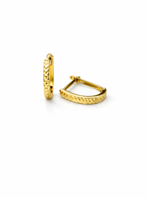 The Naa’m Ceerno 14K Solid Gold Heritage U-Hoops